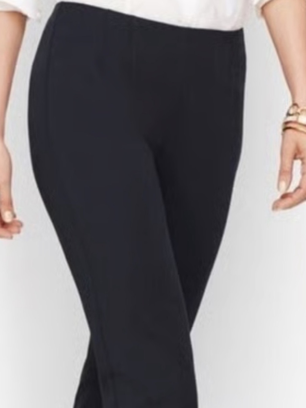 Talbot Hollywood Waist Cotton Stretch Pants